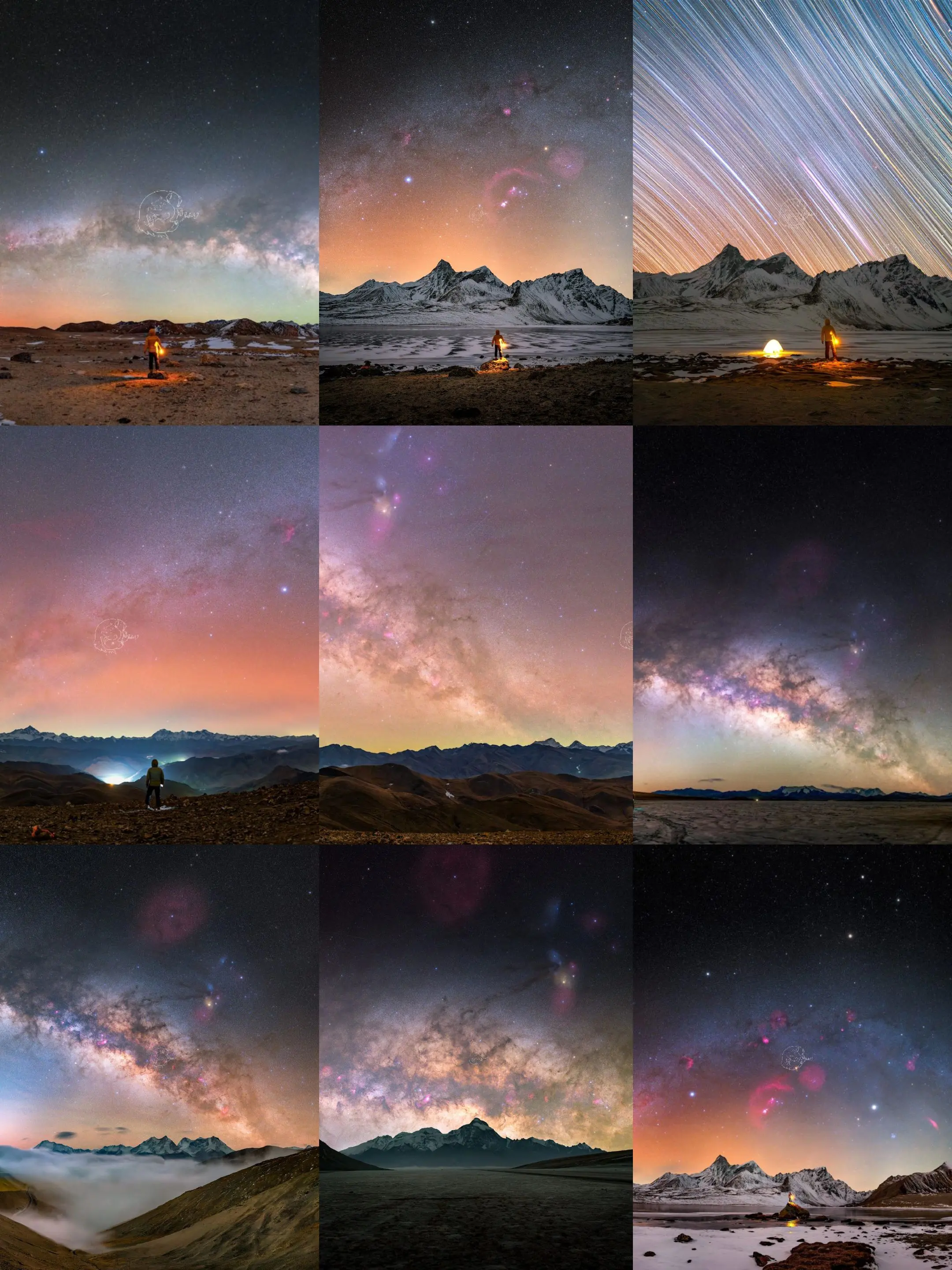 星空和雪山怎么会不爱呢。川西 3.22-3.26川西雪山卧蚕+银河之眼...