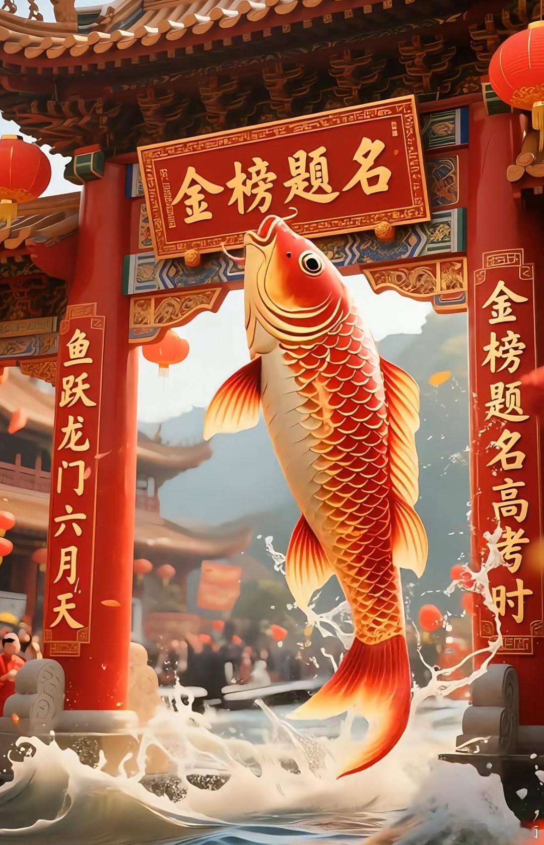 今天高考了，愿每一位考生都超常发挥，金榜题名。乾坤未定，你我皆是黑马。一起为他们