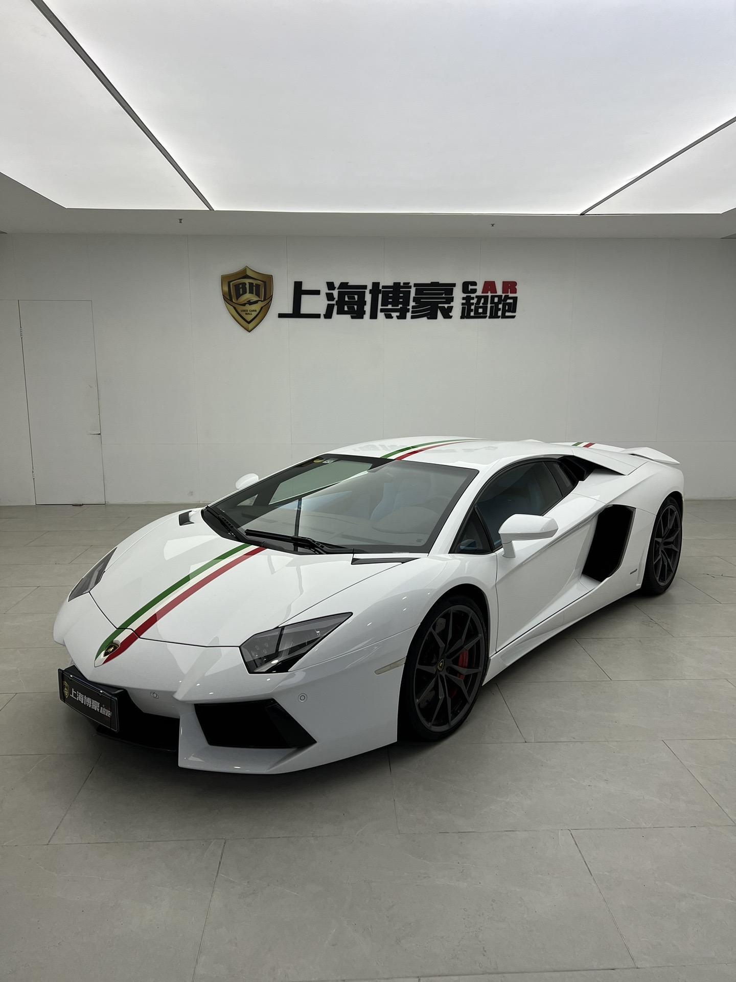 全国1/4兰博基尼 LP700-4。全国四分之一的配额 原厂意大利国旗...