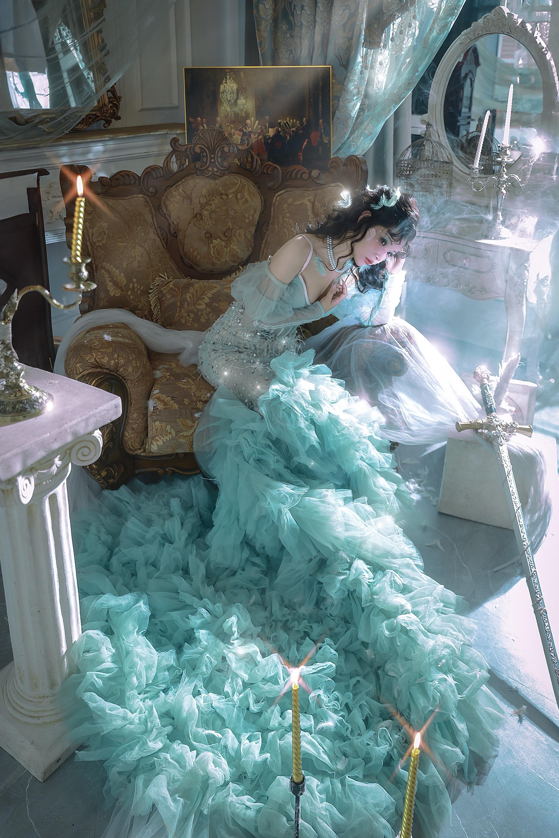 坠入薄荷曼波的浪漫梦境🩵。