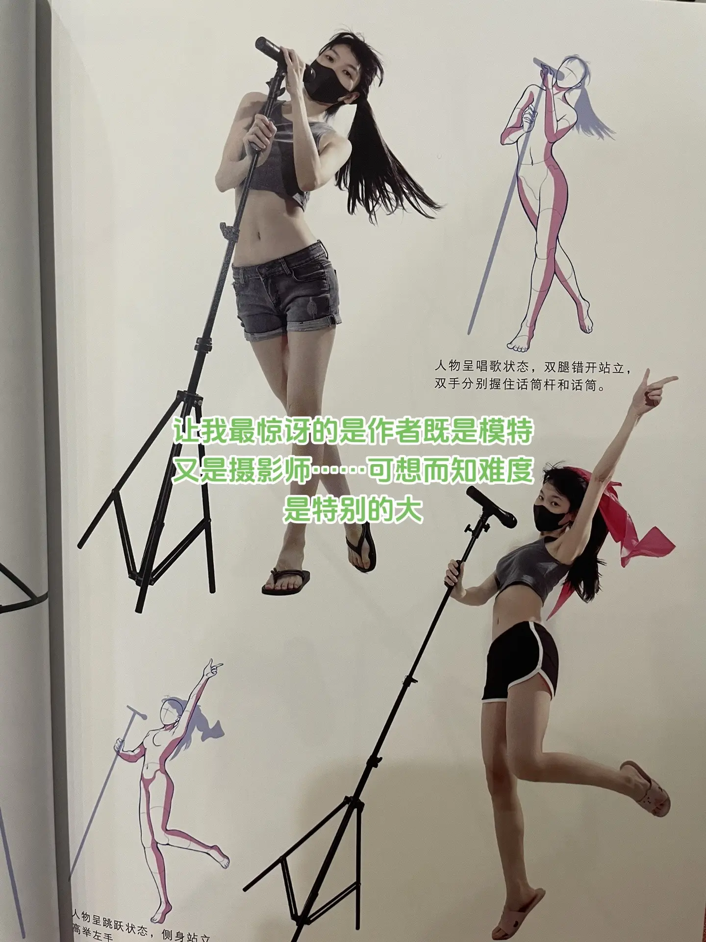 人物动态。除了做为参考，这本书更多的是让大家了解什么样的动态更具张力...