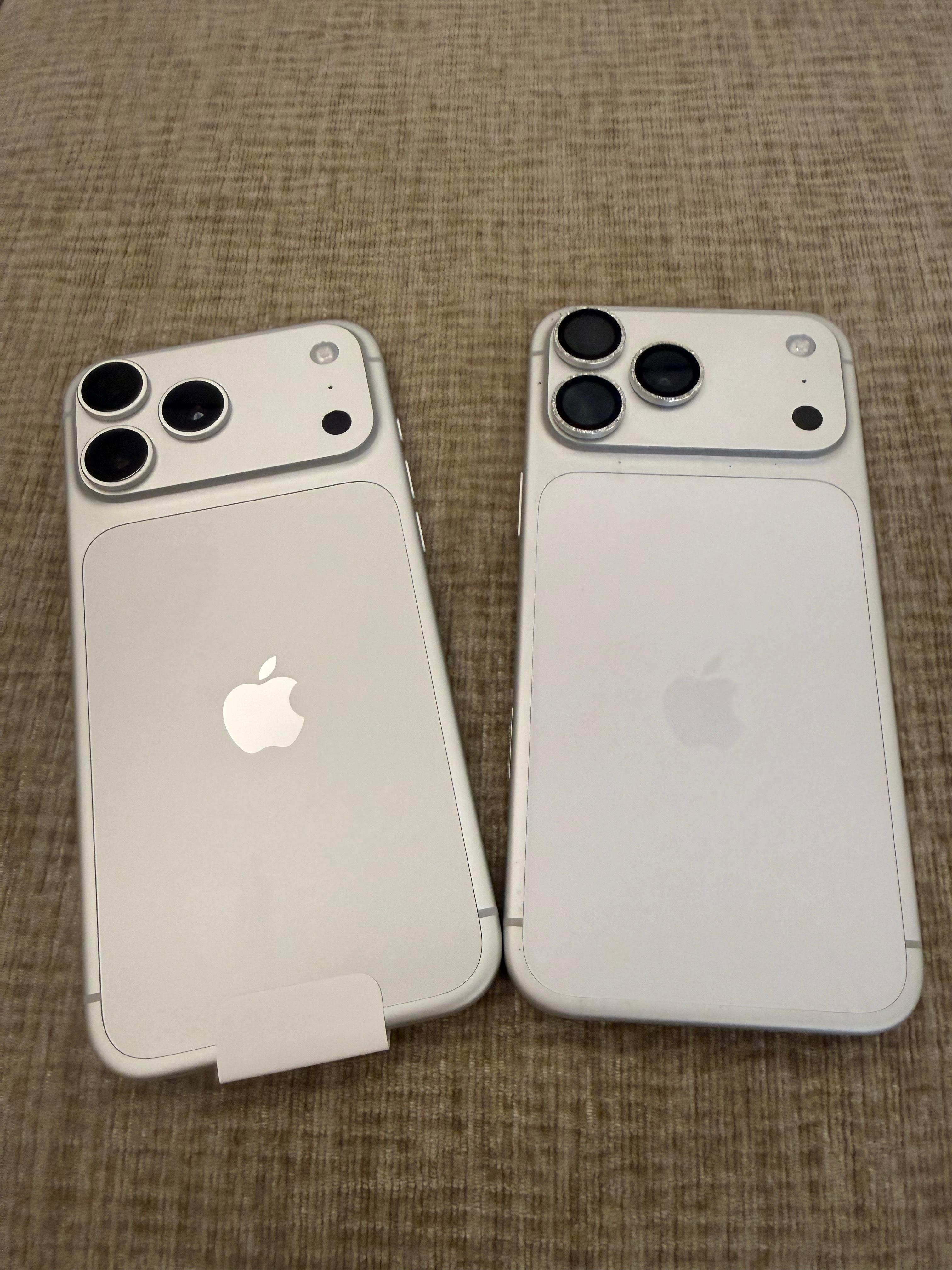 终于拿到18了，对比一下17真是傻傻分不清～iphone18pro iPhone