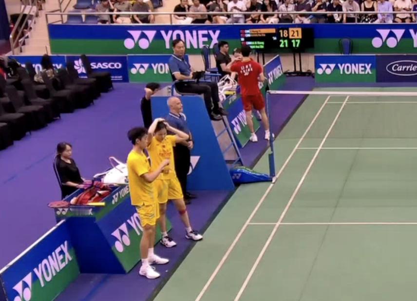 李泓毅/黄可欣🇨🇳 18-21、21-17 🇨🇳马曦翔/覃惠芷决胜局！2
