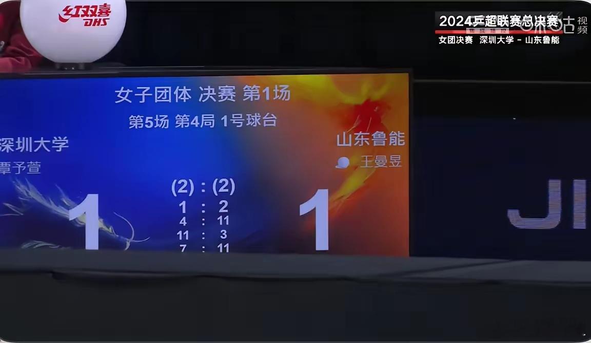 孙颖莎钱天一擦边球争议 因为一个球，比赛暂停了五分钟！最后裁判判定这一分重打，也