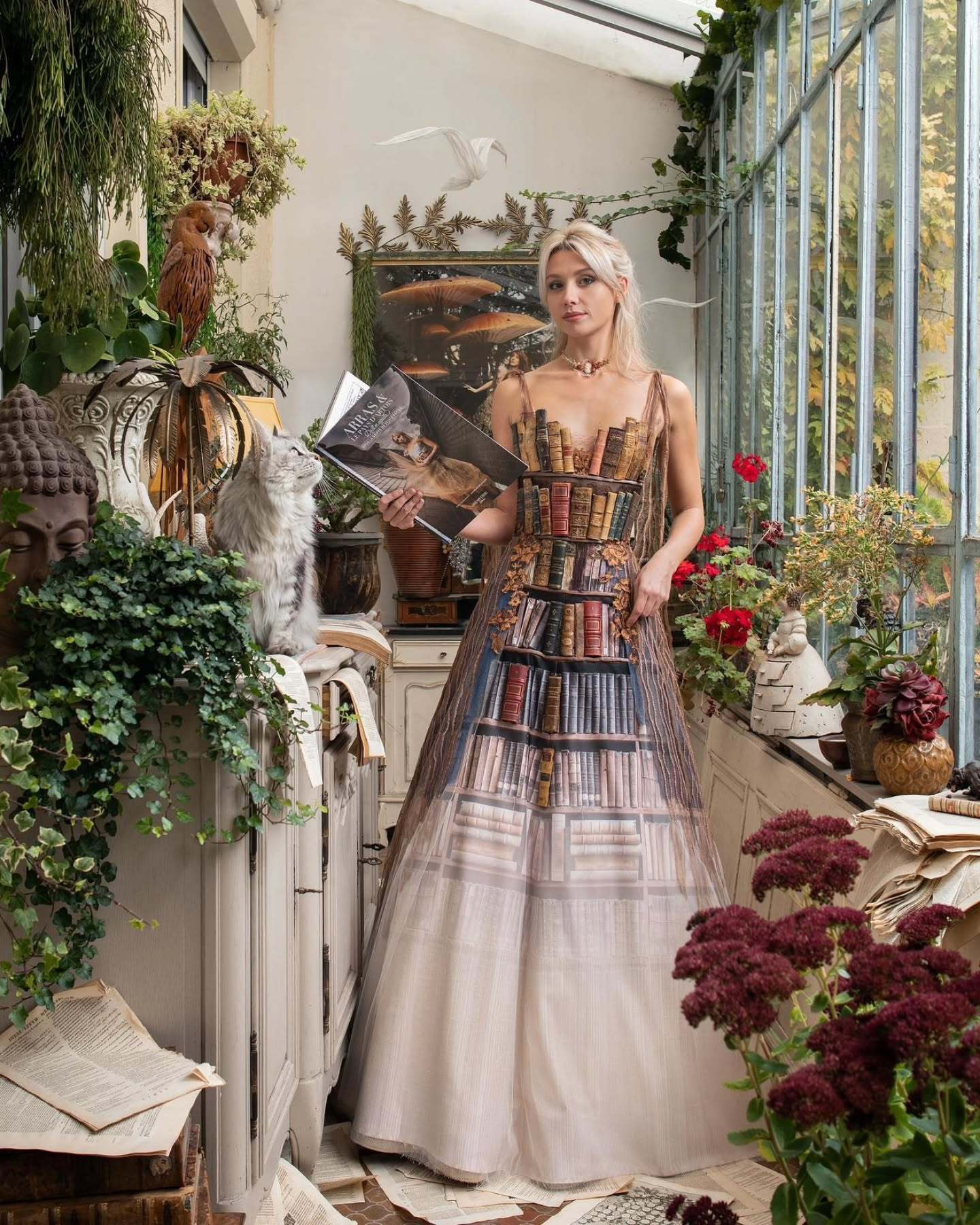 来自法国的定制品牌Sylvie Facon Créatrice “如诗如画”的时