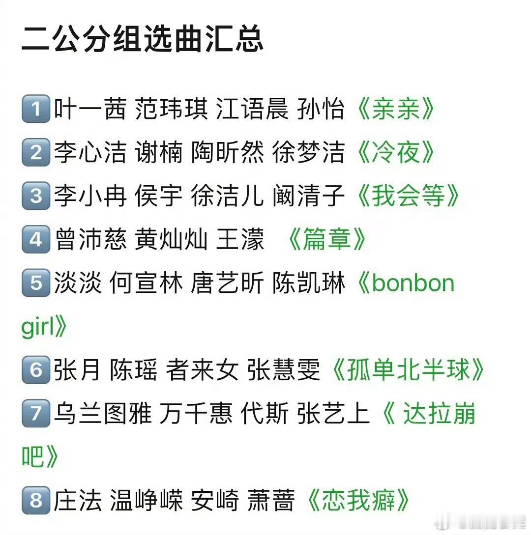  二公瓜速看！八组风格完全不重样，甜妹、酷飒、国风、搞怪全都有，姐姐们适配度拉满