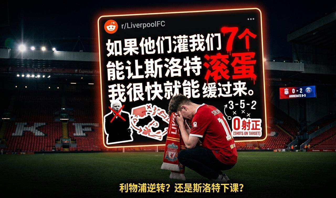 利物浦球迷赛前在Reddit上发了一条热帖，看完我沉默了。帖子不是“怎么赢巴黎”