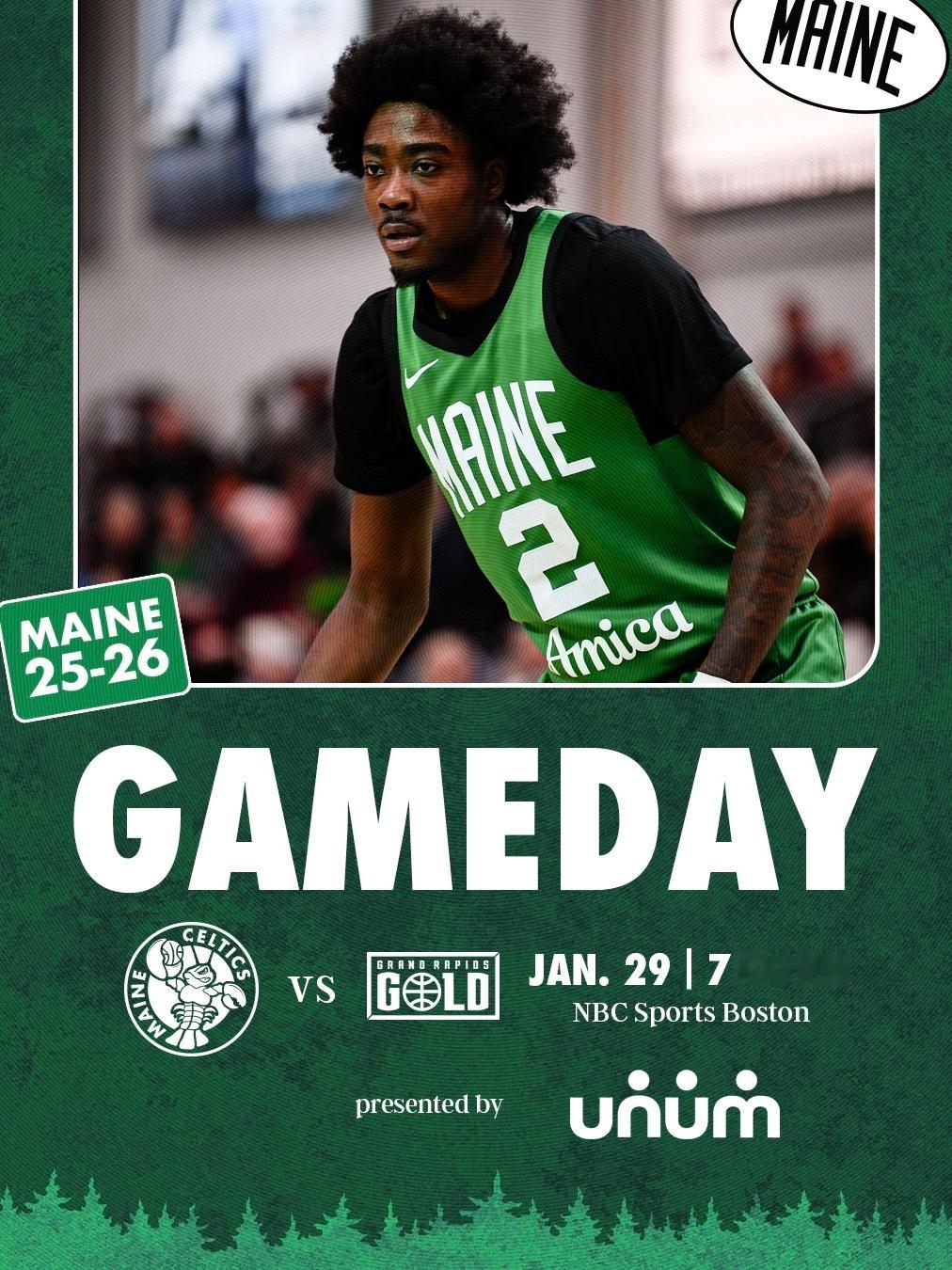 缅因州凯尔特人 GAME DAY ! LET‘S GO CELTICS ☘️ ?