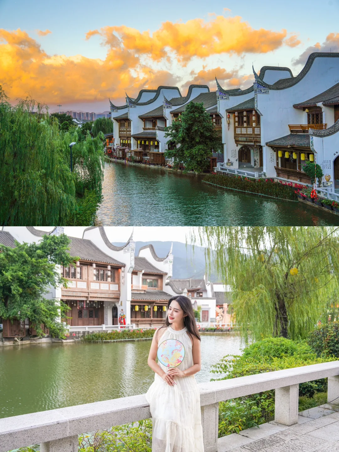 福州穿越古今，闽越水镇火舞盛会绝了