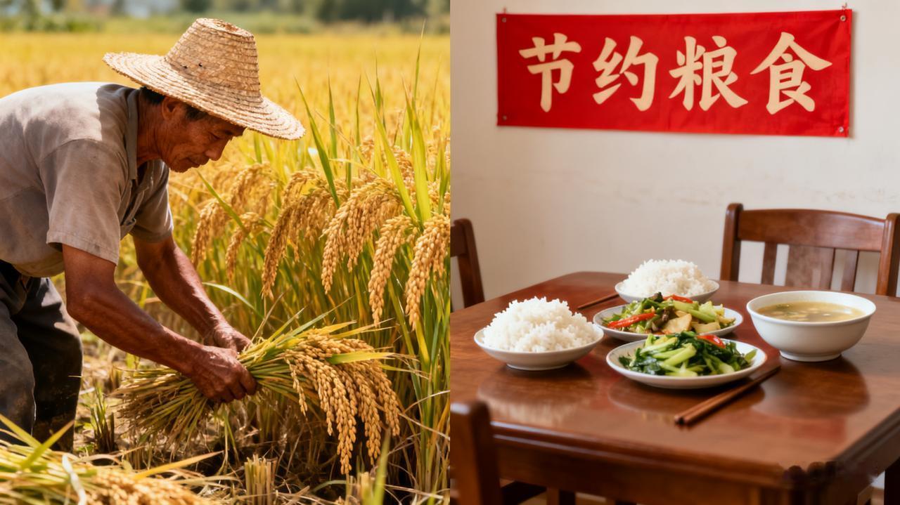 爱粮惜粮，共护国家粮食安全之基
“谁知盘中餐，粒粒皆辛苦。”这句古诗，道尽了粮食