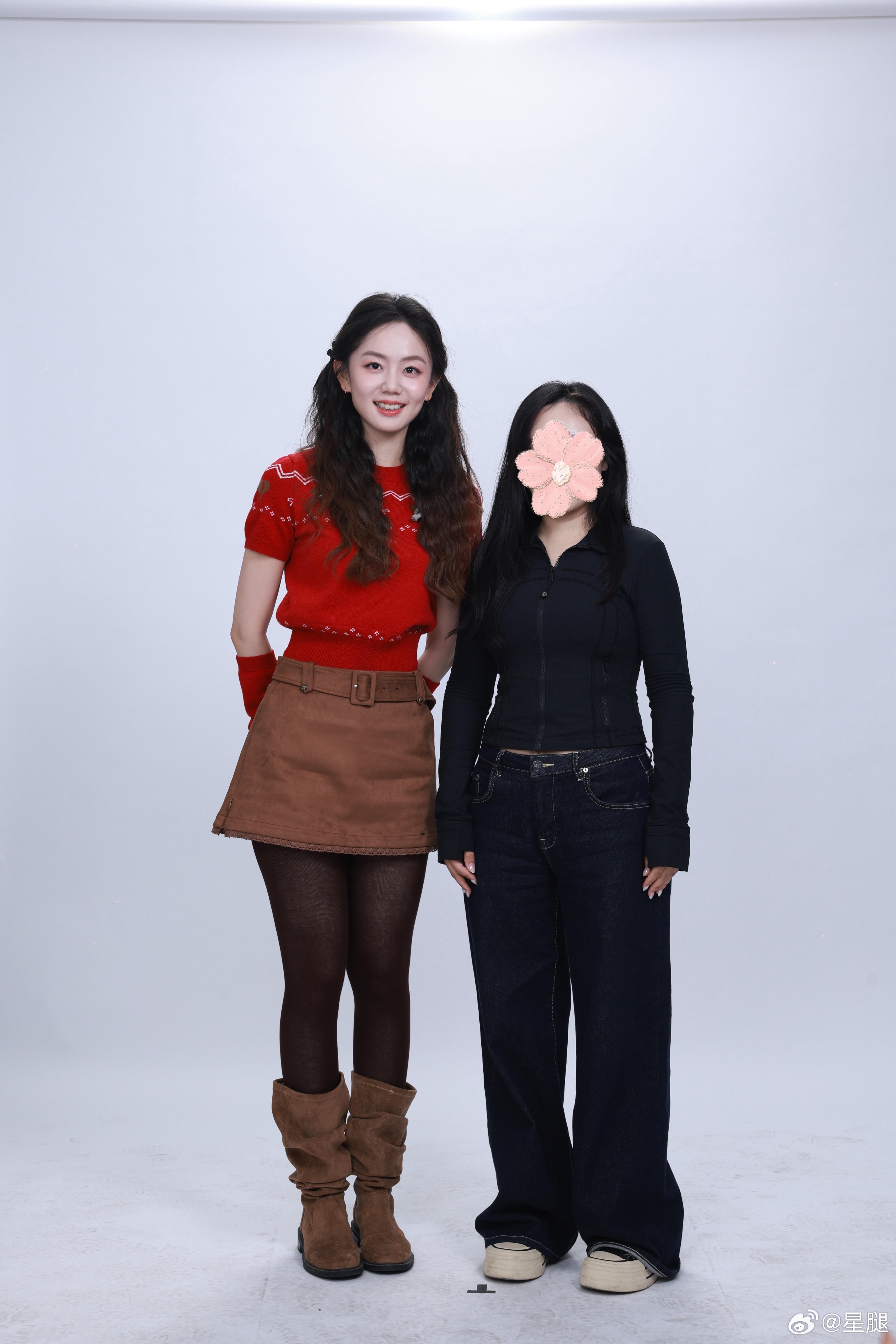 冯禧 🖤 和粉丝合影路透 