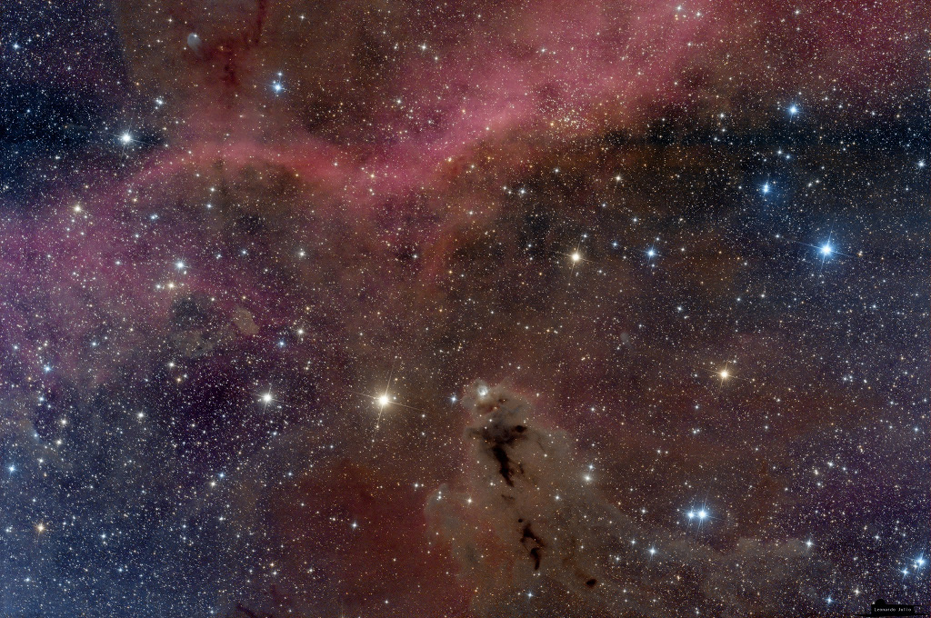 #每天一天文图# LDN 1622: 巴纳德圈附近的暗星云 ​​​
