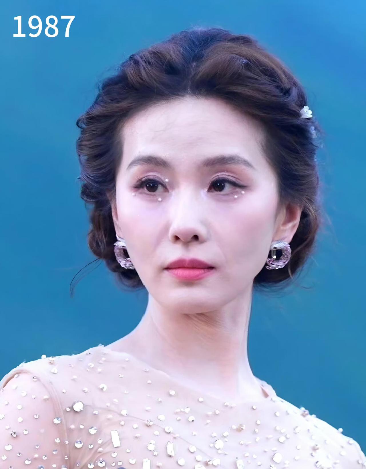 VOGUE 九寨沟活动女明星生图，离开美颜和滤镜自然光线下，女明星们无论是皮肤状