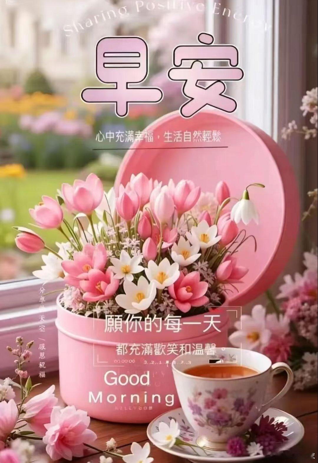 阳光正好，微风不燥，享受岁月静好，把生活过成自己喜欢的模样，积攒温柔与力量，不负