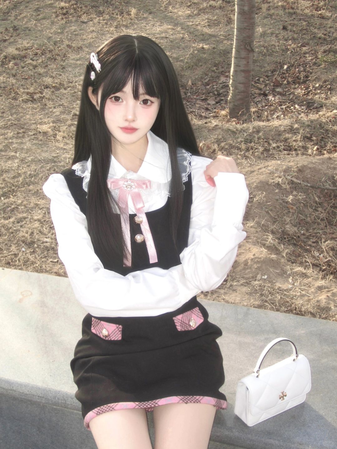 尝试下韩式制服~