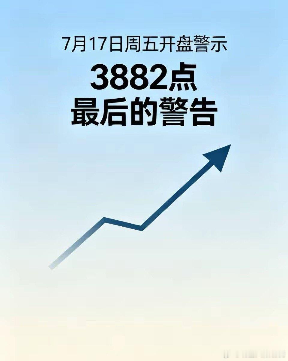 7月17日，周五，开盘行情能不能止跌反弹，甚至迎来暴力修复？事关重大，来不及解释