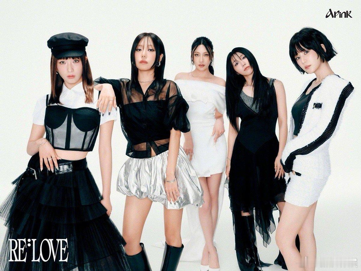 Apink回归预告 ApinkApink 迷你11辑《RE : LOVE》概念照