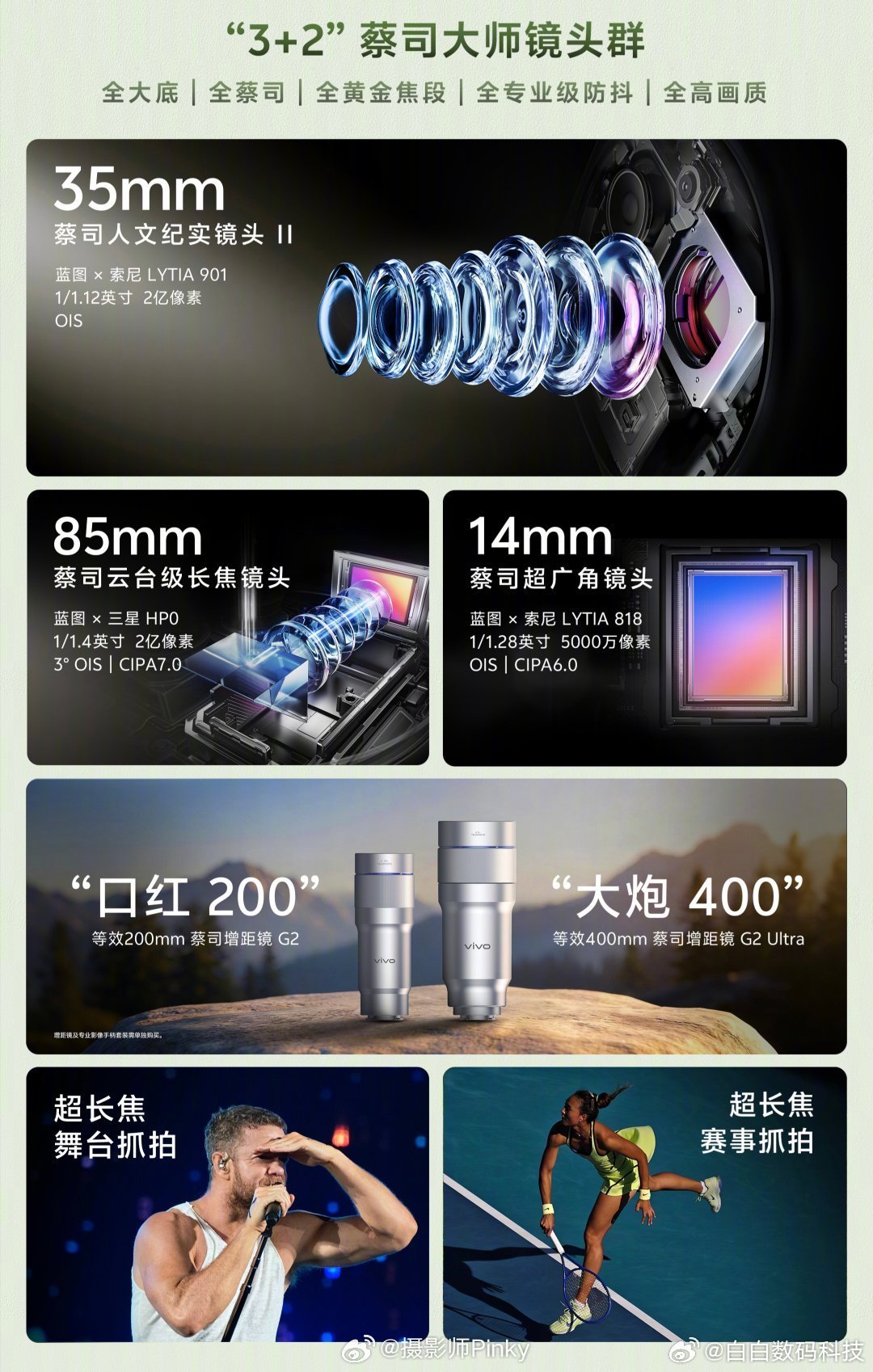 李小冉我P都不敢P这么白vivo X300 Ultra一台兼顾相机和手机优势的影