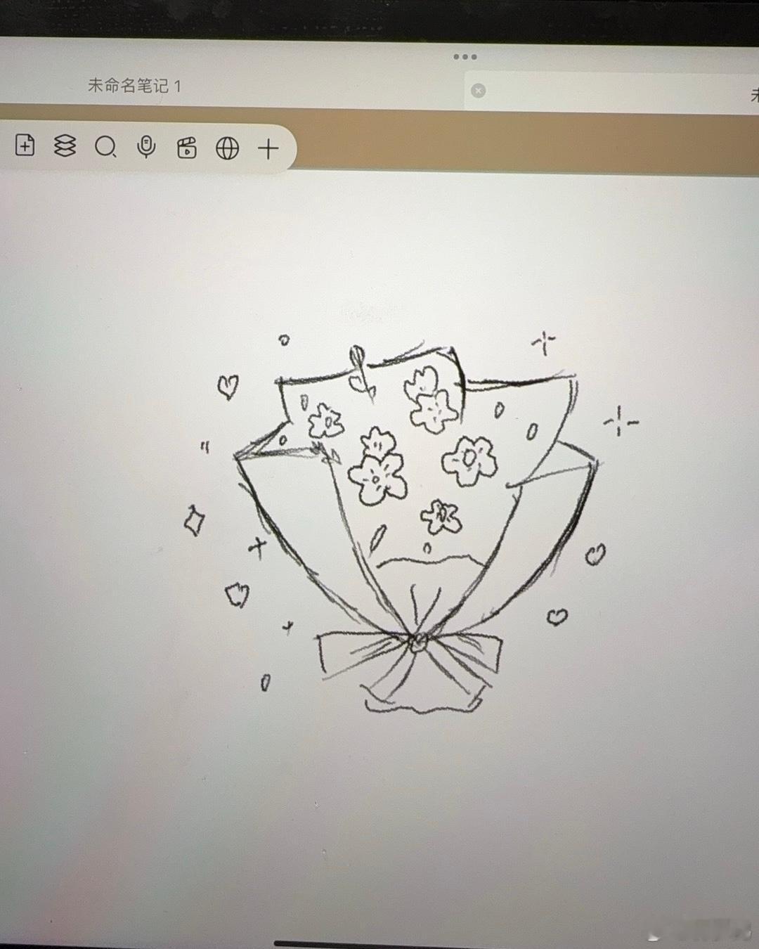 送你们一束花一只小狗一个大美女[doge]（上课开小差中） ​​​