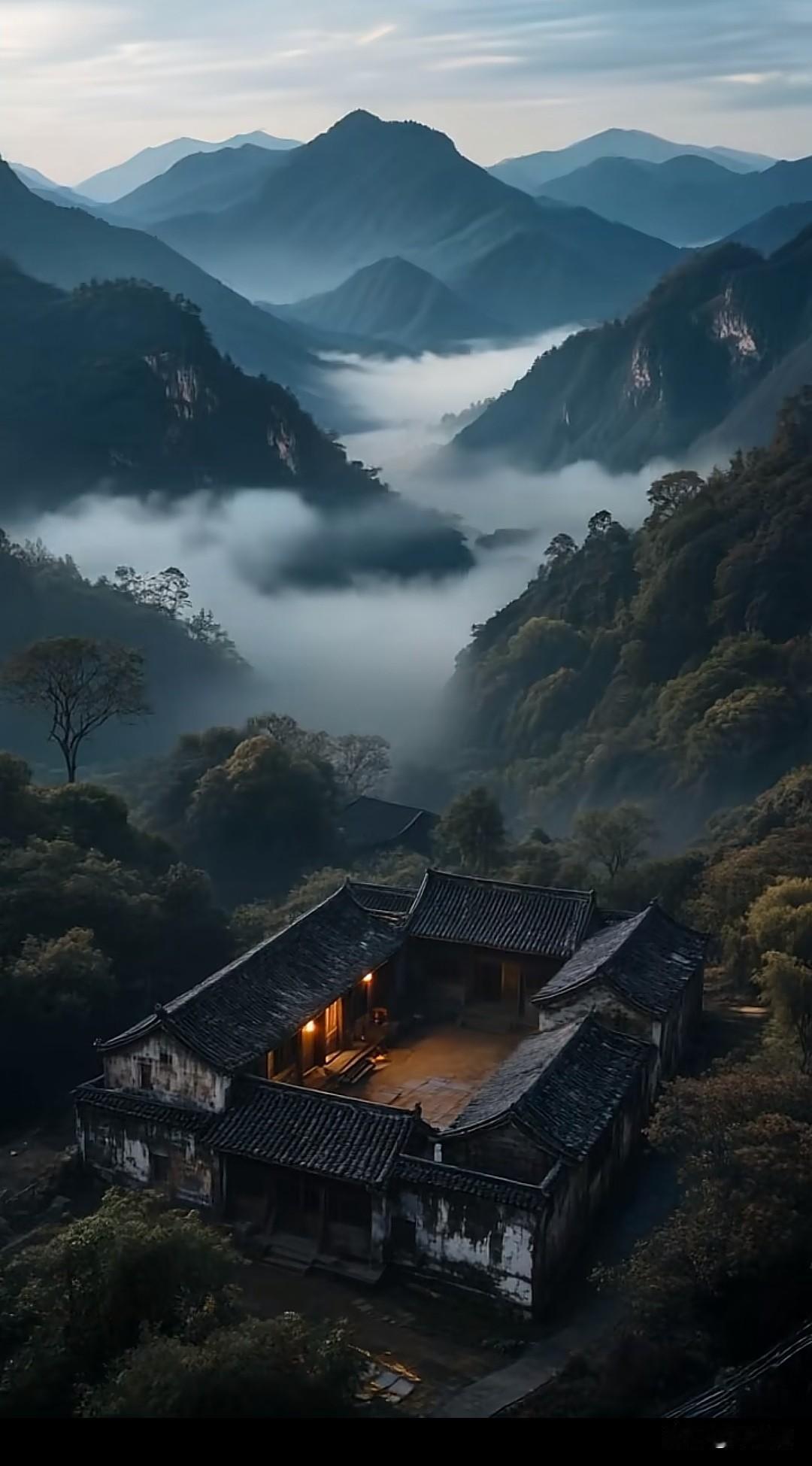 七律·茅塞顿开
困处尘笼久惘然，
一朝豁见洞中天。
云开雾散迷津渡，
理明心通滞