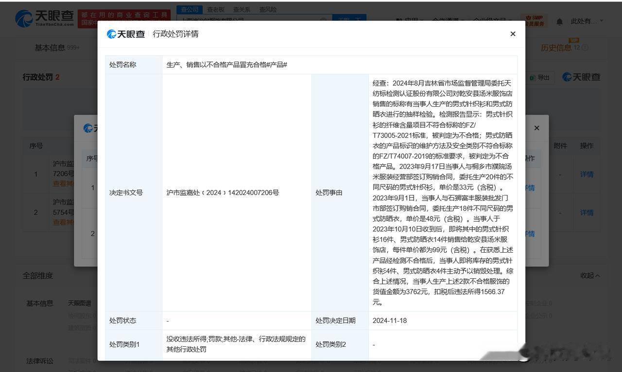 【揭秘遭曝光不防晒的防晒衣涉事企业 涉不防晒的防晒衣企业多年0人参保多家服饰公司
