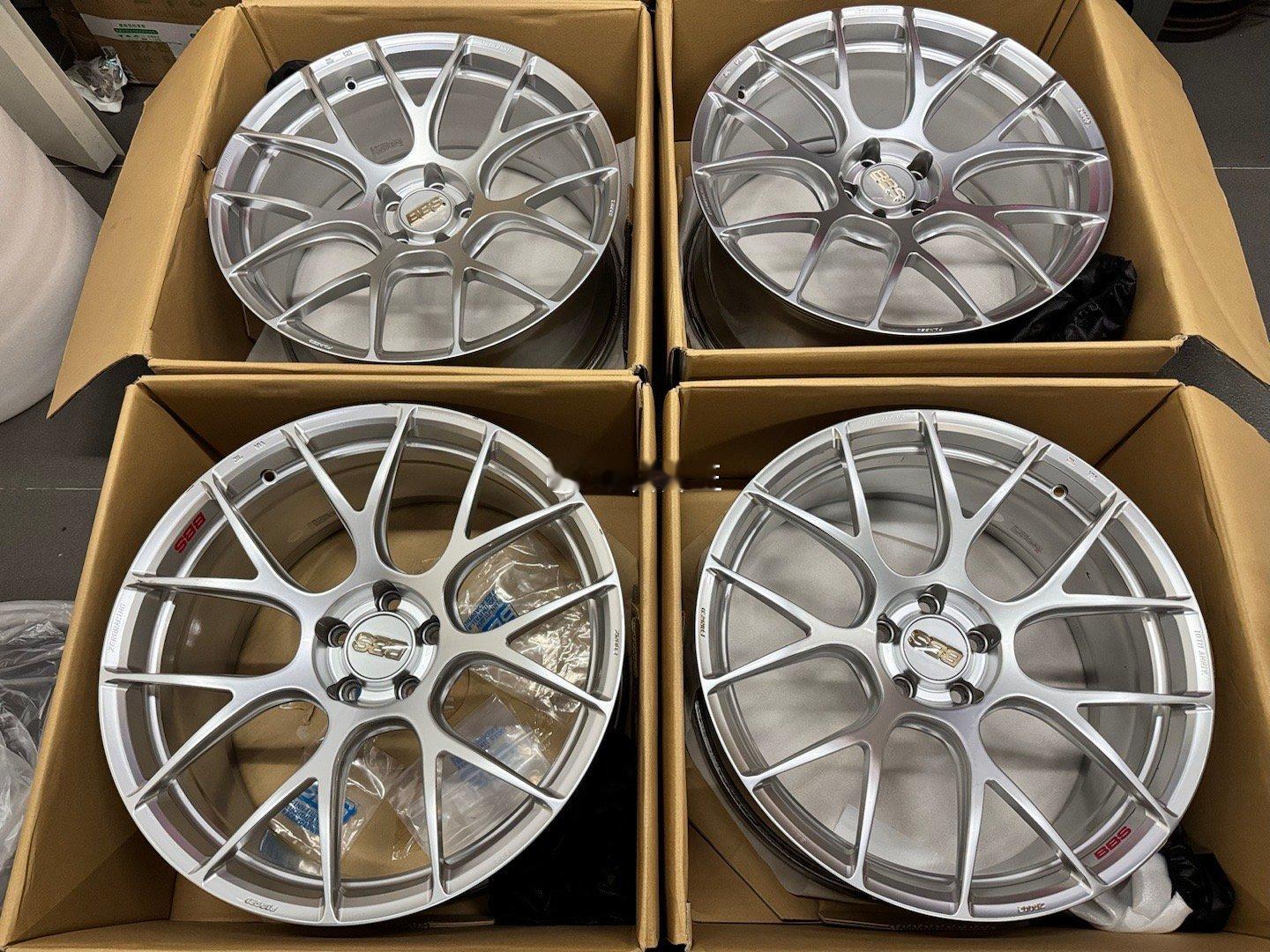 心情件：日本进口BBS REV7 锻造20寸 9J ET26 后10J ET38