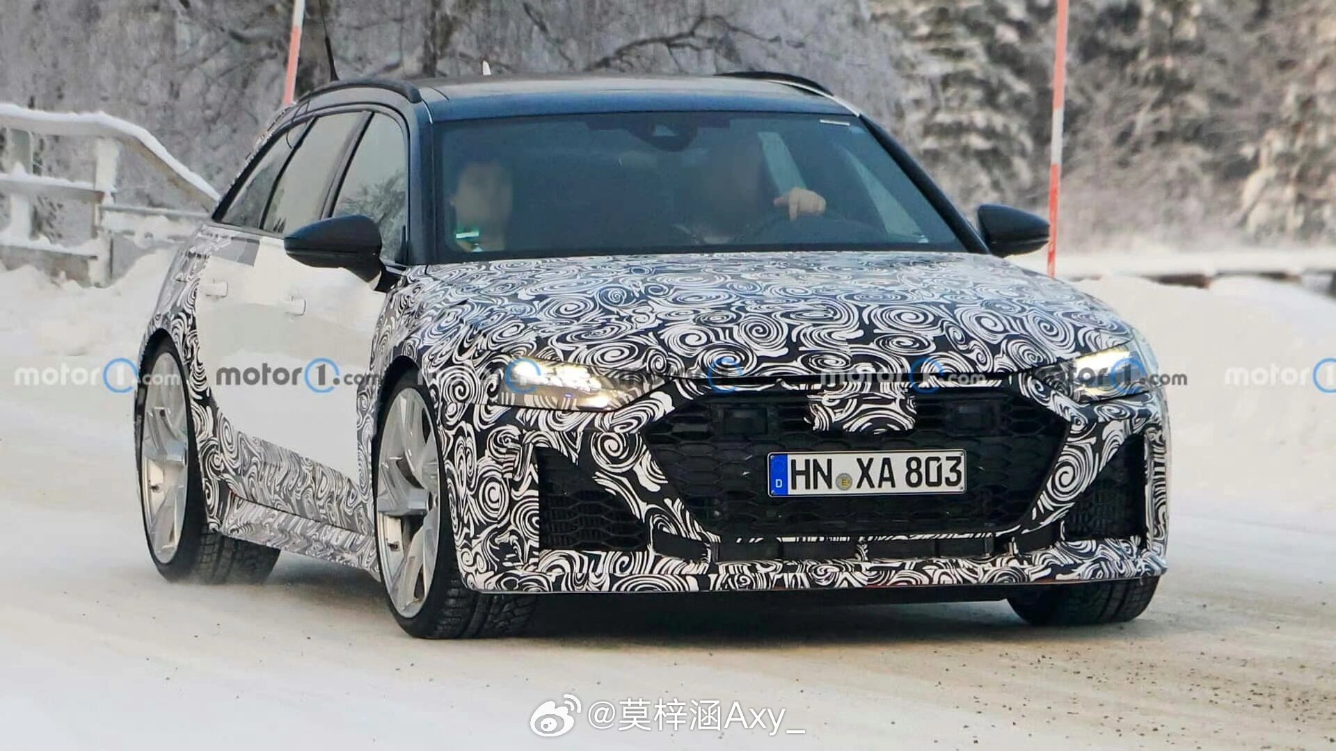 疑似奥迪RS6 Avant新车型谍照，或命名为RS6 GT，空力学设计和动力将进