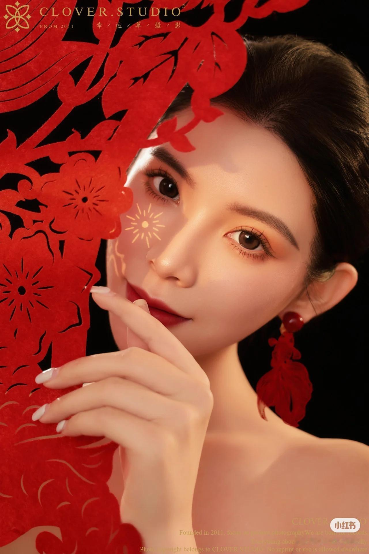 冬日生活打卡季美女穿搭写真