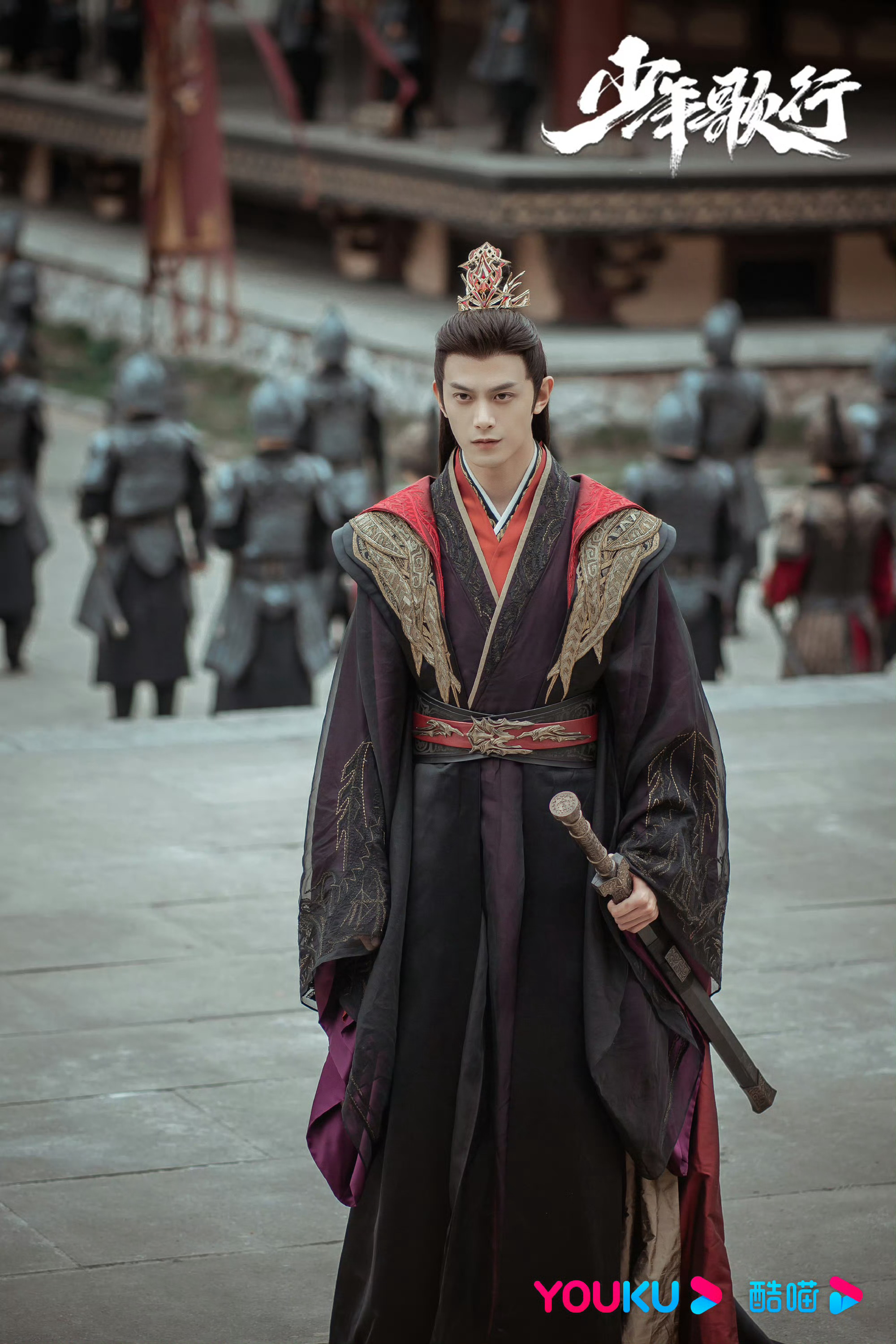 影视剧少年歌行网剧少年歌行 红衣赤王，偏执入骨。赤王萧羽，一个把“疯批美学”刻进
