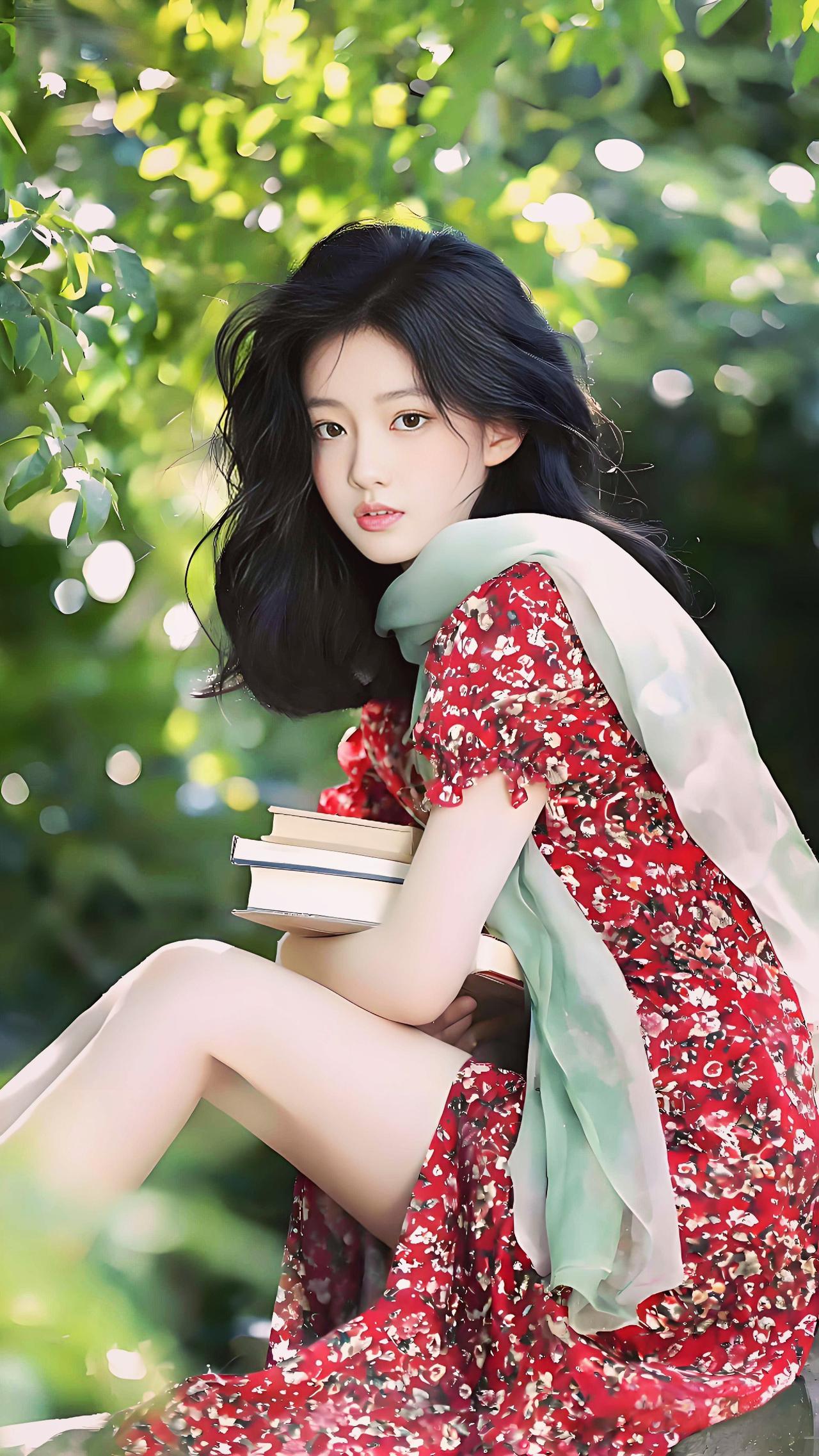 躲进树荫里，做个被阳光偏爱的读书人