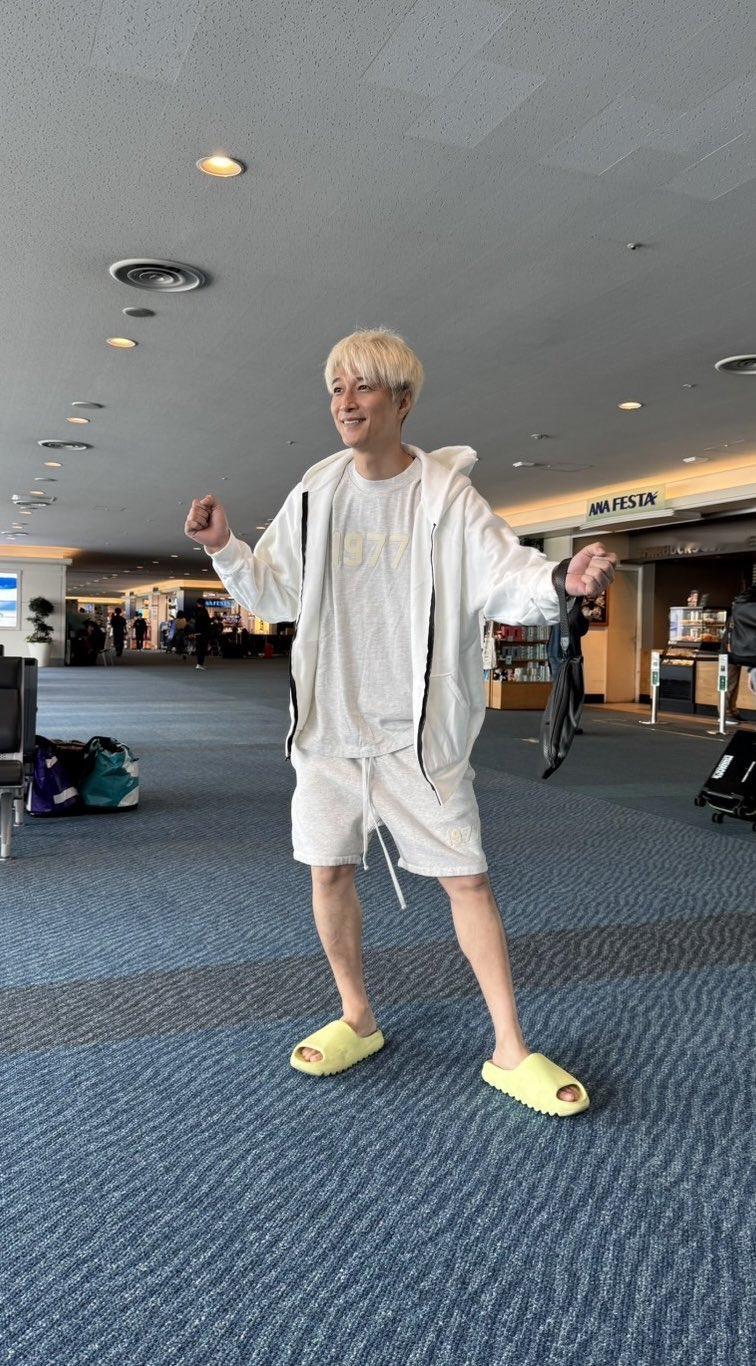 天野浩成（コレはワシがまえに空港に行ったヤツこの時は連れて行ってもらえた 