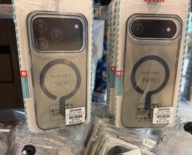 iPhone17系列的手机壳已经出来了，我唯一好奇的就是17Air的手机壳能做到