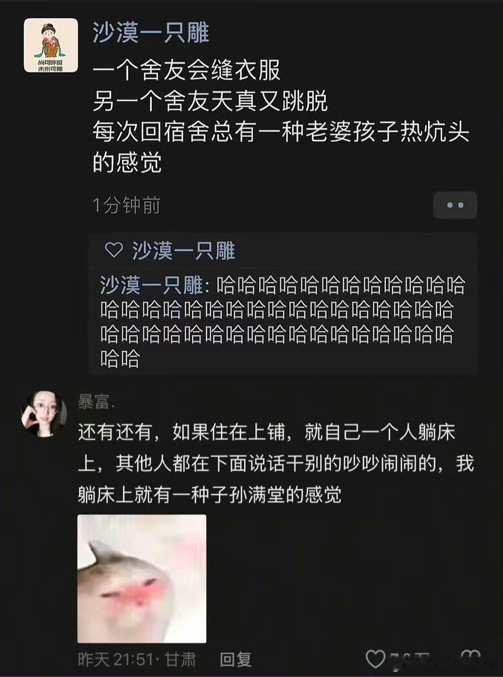 中国人对老婆孩子热炕头的顶级渴望感哈哈哈哈哈哈哈哈哈 