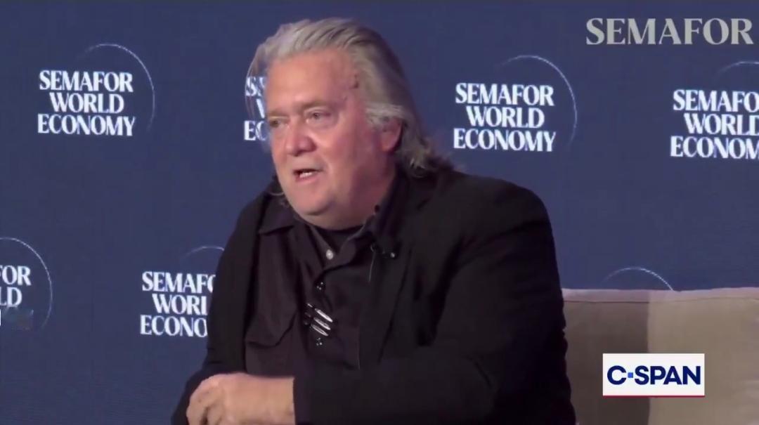 主持人问：JD 万斯是MAGA运动的继承人吗?
史蒂夫·班农：MAGA运动支持特