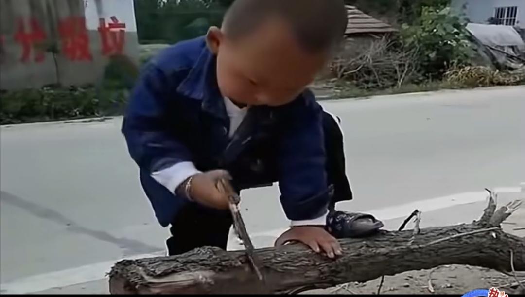 这个男孩的动作超过了学校所有的课外活动。如果学生早早放学，回到家里干一些这样子的