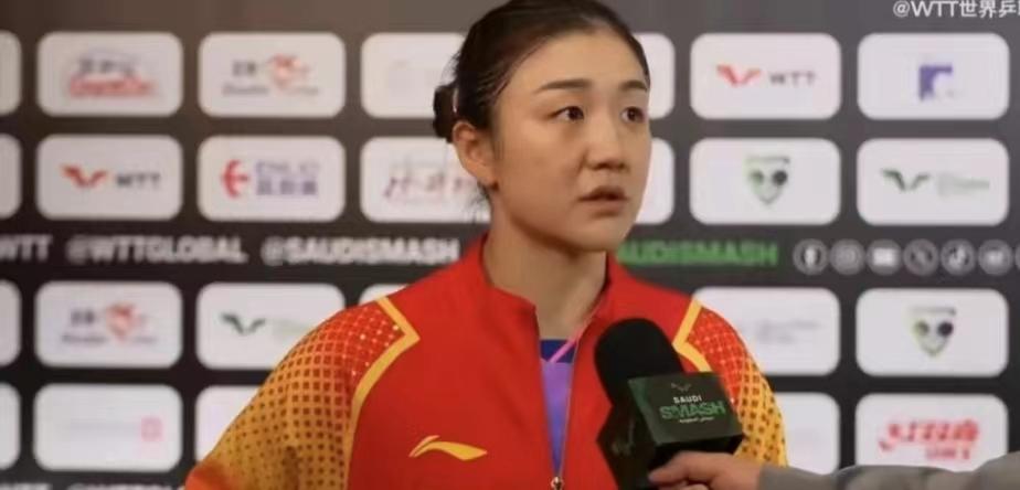 巴黎奥运会乒乓球女单决赛，陈梦4：2孙颖莎，赛后陈梦说了三句肺腑之言：
 
1、