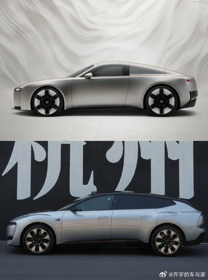 新奥迪设计首发  奥迪的新概念车：奥迪Concept C来了。整体设计语言跟刚预