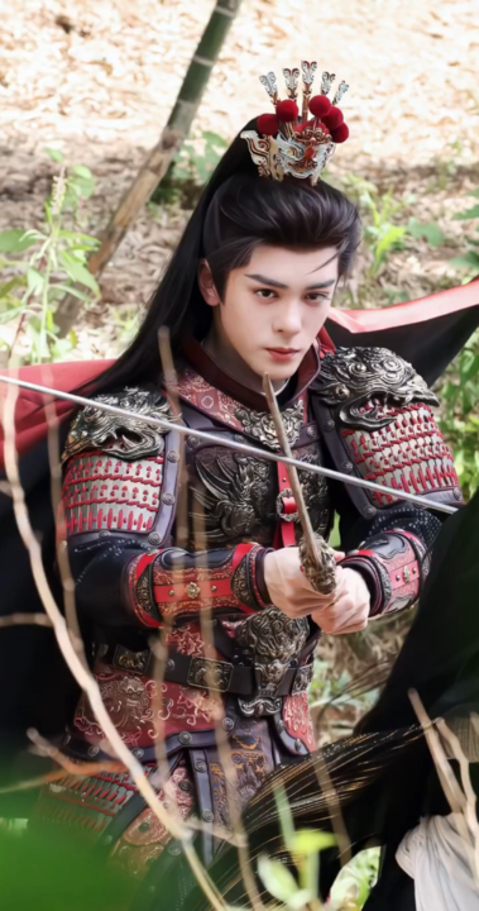 小说里意气风发的少年将军有脸了…🍃曾舜晞将军打戏 曾舜晞小说少年将军有脸了