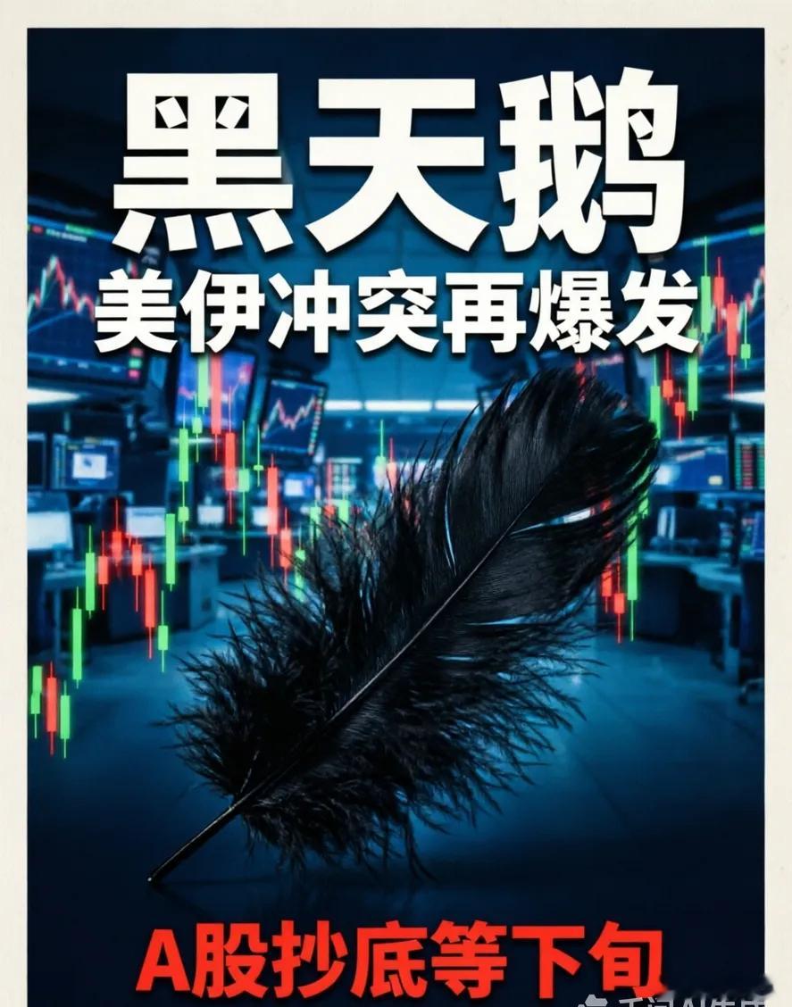 黑天鹅!美国打击伊朗,并恢复石油制裁,A股会黑色星期3吗？兄弟们，这个夏天不太平