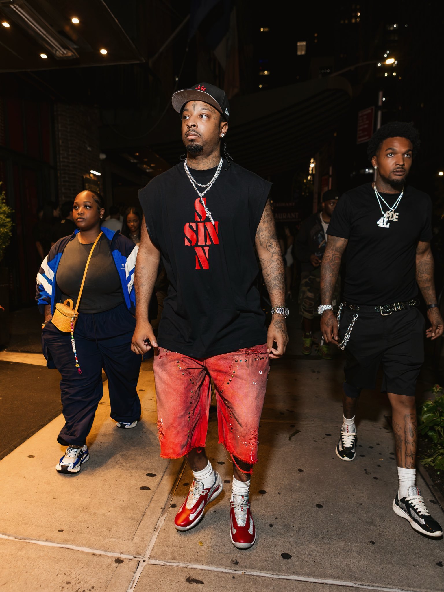 21 Savage 在纽约 🗡️ 