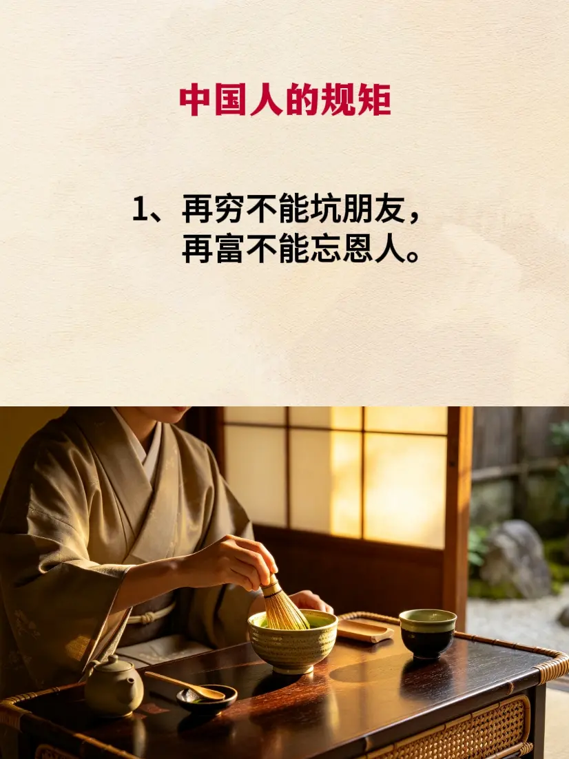 规矩 礼仪 中国人的规矩