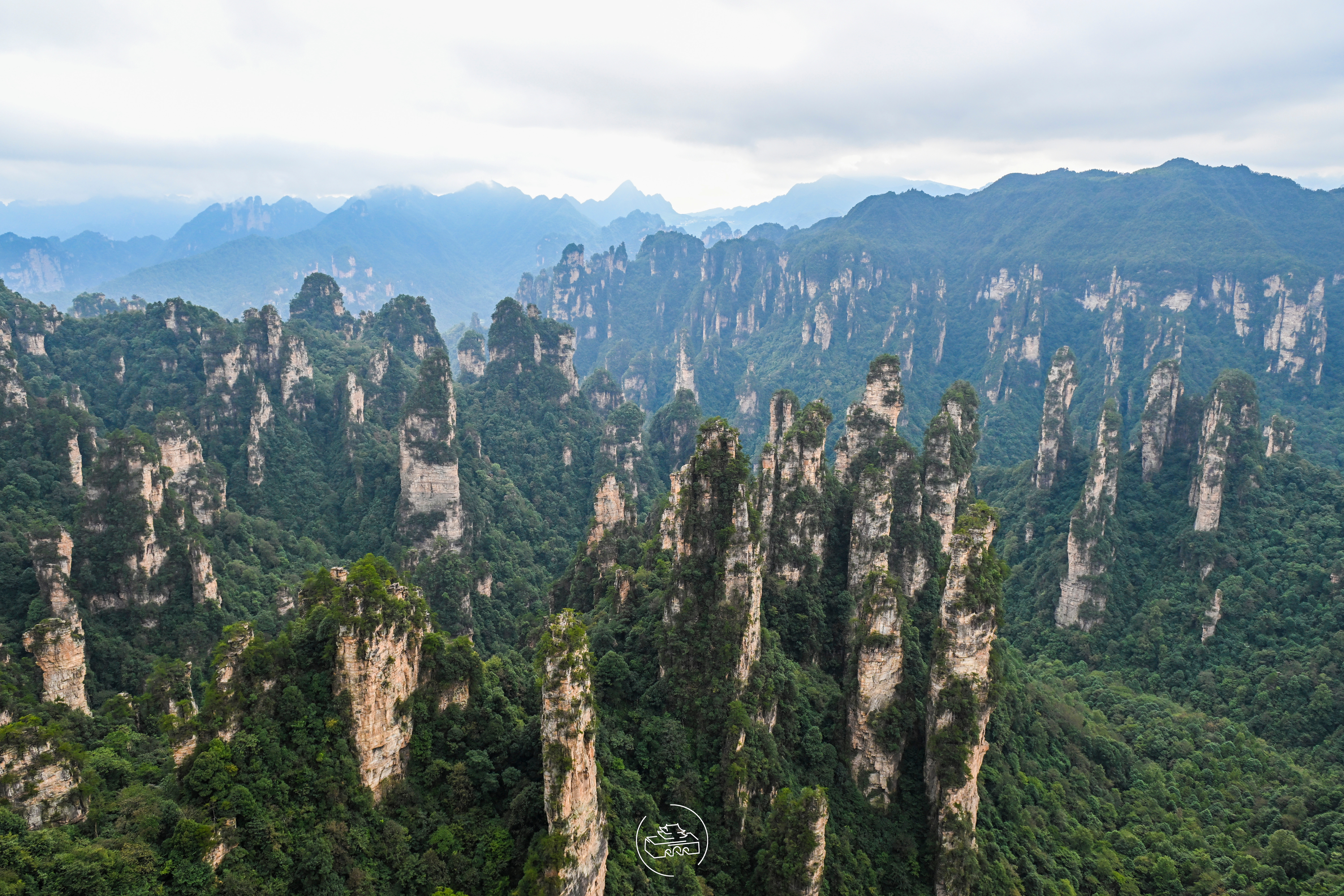 张家界 武陵源点将台、天子山 