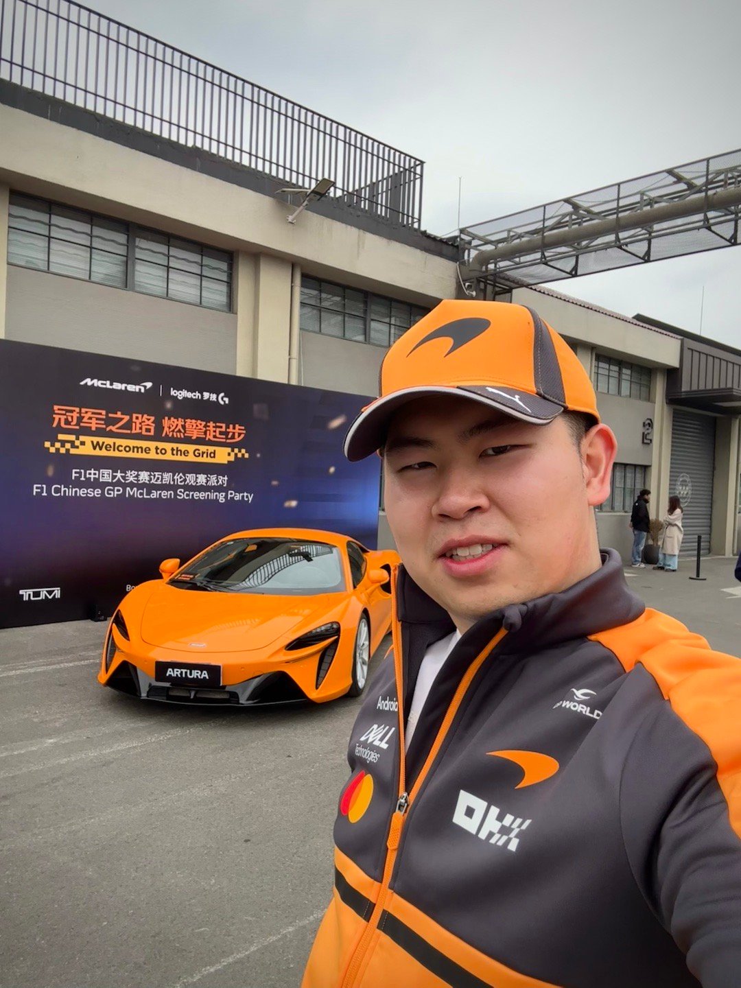 来给迈队加油f1中国大奖赛车汽车迈凯轮车队