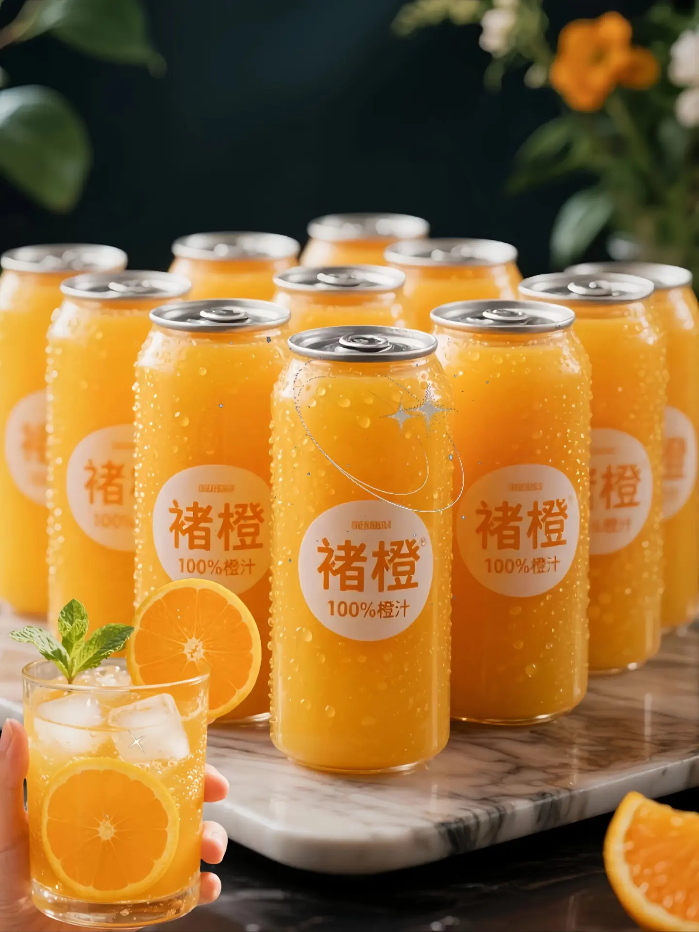 褚橙橙汁口感真的绝了，好喝到离谱！褚橙的NFC鲜榨橙汁来袭！炎炎夏日咱...