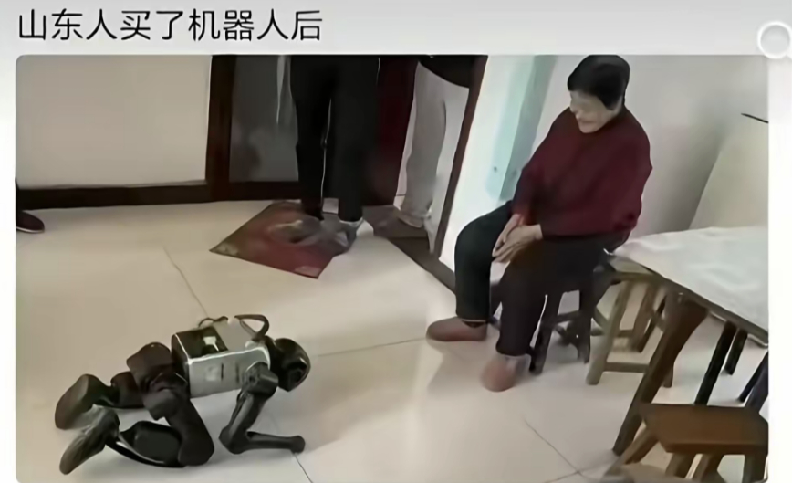 网友发的：机器人的应用...[哈哈][笑cry][笑cry] ​​​