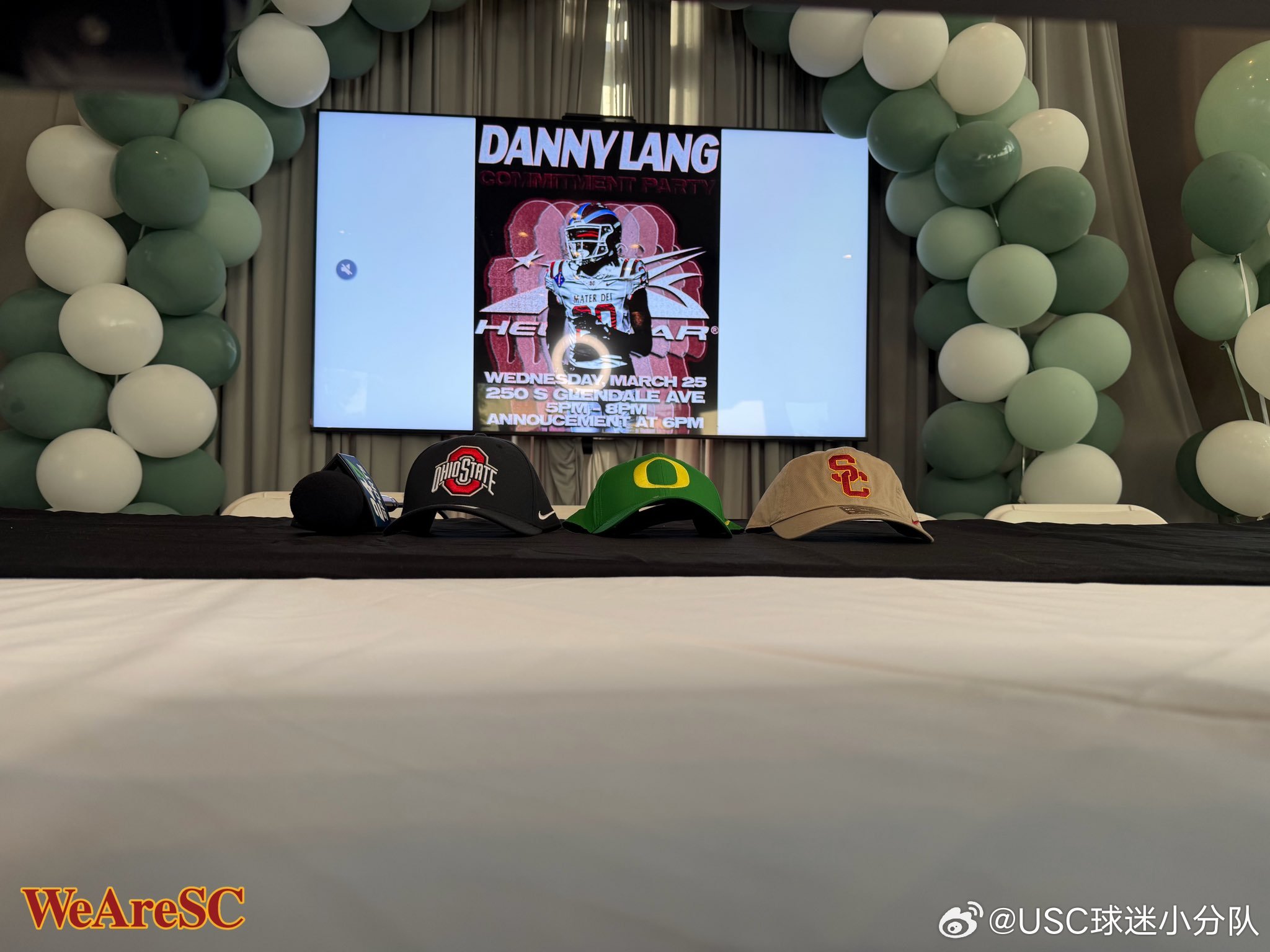 NCAA橄榄球2027 Class的四星角卫Danny Lang今天宣布Comm