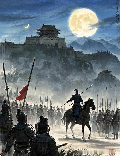 《出塞》
——清.徐锡麟
军歌应唱大刀环，
誓灭胡奴出玉关。
只解沙场为国死，
