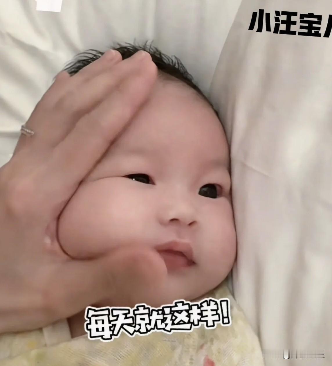 汪小菲的儿子小汪宝自出生时晒过照片后就再也没有晒了，网友表示汪小菲还是遵循着不想