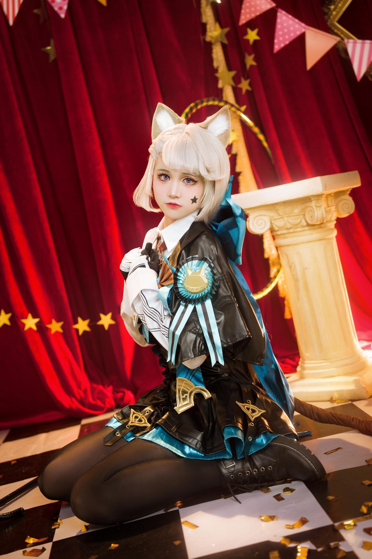 噔噔，琳妮特为你表演魔术！
COSER：笑哭gujbginn#原神##游戏##二