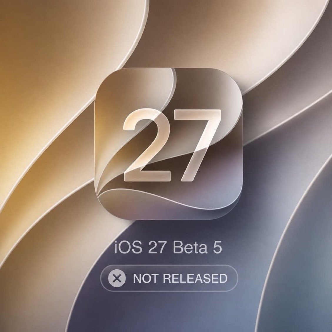 苹果AI 千问这周的beta5没推，下周上Ai有感觉吗